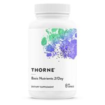 Multivitamínico Thorne Basic Nutrients 2/dia com vitaminas A