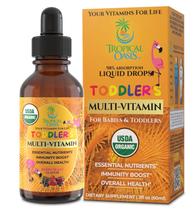 Multivitamínico Tropical Oasis Organic Kids 60 ml de 1 a 3 anos