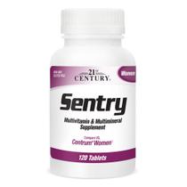 Multivitamínicos 21st Century Sentry para Mulheres - 120 Unidades