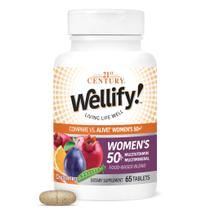 Multivitamínicos 21st Century Wellify para mulheres com mais de 50 a 65 comprimidos
