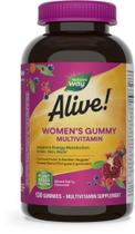 Multivitamínicos Nature's Way Alive! Goma diária feminina 130u