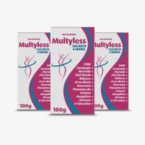 Multyless Chá Misto à Granel - 100g - Kit 3 unidades