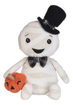 Múmia Sentada De Decoração Halloween Members Mark Múmia Sentada De Decoração Halloween Members Mark