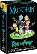 Munchkin: Rick and Morty Card Game Rick and Morty Adult Swim Munchkin Board Game de mercadorias de Rick e Morty oficialmente licenciados Jogo de Munchkin dos Jogos de Steve Jackson