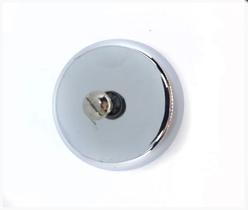 Mundial tampa plug p/ saida parede 1/2 c/ canopla cr 1/2