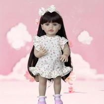 Muñeca Reborn GUESSBELLY Princesa 55 cm con Cuerpo de Vinilo