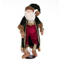 Muñeco de Santa Vickerman Emerald Twilight 36 cm con Soporte Muñeco de Santa Vickerman Emerald Twilight 36 cm con Soporte