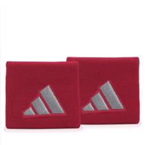 Munhequeira Adidas Curta com 02 Unidades Vermelha