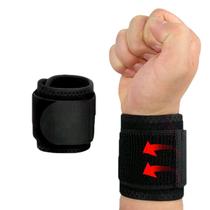 Munhequeira Ajustavel Alta Compressão Estabilizadora Anti-Torção Esportiva Musculação Tenis Basquete Cross Munhequeira Ajustavel Alta Compressão Estabilizadora Anti-Torção Esportiva Musculação Tenis Basquete Cross