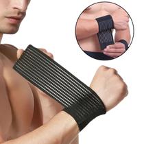 Munhequeira Ajustável Bandagem Suporte Elástico Esportes Munhequeira Ajustável Bandagem Suporte Elástico Esportes