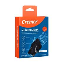 Munhequeira Ajustável Preta Tamanho Único Neoprene Cremer Munhequeira Ajustável Preta Tamanho Único Neoprene Cremer
