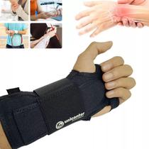 Munhequeira Com Tala Para Imobilização Punho Pulso Tensor Anatômica Ajustável Unicenter