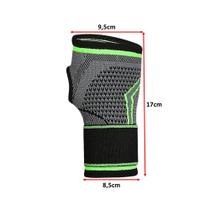 Munhequeira Compressão Para Tendinite Órtese Ajustável Pulso Jogador LE6102 - ITBLUE