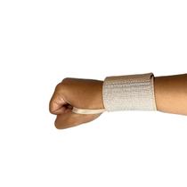 Munhequeira compressiva elástica ajustável bege 2un venomed Munhequeira compressiva elástica ajustável bege 2un venomed