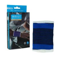 Munhequeira de Compressão Par Azul - WRIST SUPPORT Munhequeira de Compressão Par Azul - WRIST SUPPORT