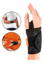 Munhequeira De Pulso Neoprene Ajustável Polegar Hidrolight