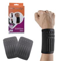 Munhequeira de pulso para tendinite pulso aberto preto Munhequeira de pulso para tendinite pulso aberto preto