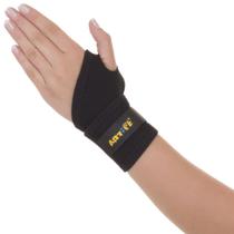 Munhequeira De Pulso Tendinite Academia Esporte Neoprene Preto Artipé