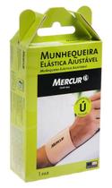 Munhequeira Elástica Ajustável Mercur Bege 1 Par