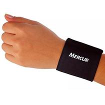 Munhequeira Elástica Ajustável Preta Par Mercur Munhequeira Elástica Ajustável Preta Par Mercur