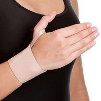 Munhequeira elástica com posicionador bege - MOVA Munhequeira elástica com posicionador bege - MOVA