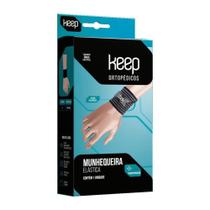 Munhequeira elastica keep ortopédicos preta flex - MARCA EXCLUSIVA Munhequeira elastica keep ortopédicos preta flex - MARCA EXCLUSIVA