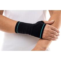 Munhequeira Elástica N1 Sport Preta com Azul Tam GG - unidade