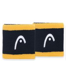 Munhequeira Head 2.5 Curta Marinho e Amarela - Com 02 Unidades Munhequeira Head 2.5 Curta Marinho e Amarela - Com 02 Unidades