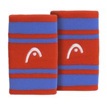 Munhequeira Head 5 Longa Laranja e Azul - Com 02 Unidades