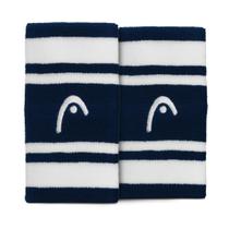 Munhequeira Head 5 Longa Marinho e Branca - Com 02 Unidades