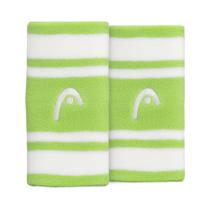 Munhequeira Head 5 Longa Verde Claro e Branca - Com 02 Unidades