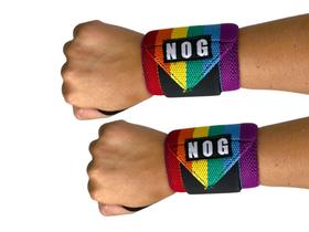 Munhequeira linha colors proteção ao pulso fitness NOG - NOGFORWARD