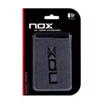 Munhequeira Nox Algodão 10cm Cinza - Par