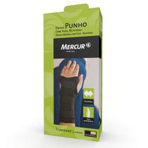 Munhequeira Ortese C/ Tala Punho Bilateral Preta Mercur Tamanho P