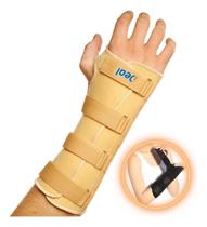 Munhequeira Órtese Imobilizador Longo Direito Bege Gg Munhequeira Órtese Imobilizador Longo Direito Bege Gg