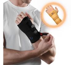 Munhequeira Órtese Imobilizador Pulso Punho Direito Preto M Munhequeira Órtese Imobilizador Pulso Punho Direito Preto M