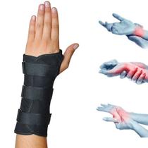 Munhequeira para Pulso com Tala Tendinite Imobilizador Reforçada Ortopédica