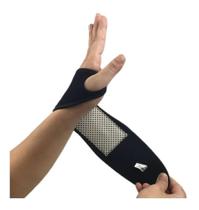 Munhequeira preta turmalina aolikes profissional musculação - PUNHO