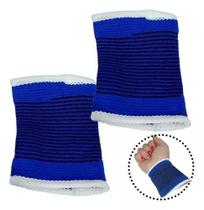 Munhequeira Protetor Para Punho Elástica Compressão Par Munhequeira Protetor Para Punho Elástica Compressão Par