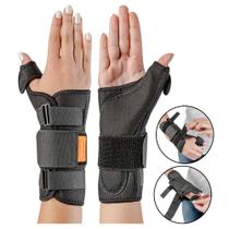 Munhequeira Tala Ortese Soft Curta Com Polegar Hidrolight