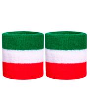 Munhequeira Toalha Absorve Suor 08 cm Esportiva 2 unidades Munhequeira Toalha Absorve Suor 08 cm Esportiva 2 unidades