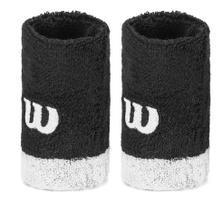 Munhequeira Wilson - Wristband Duplo Color Longa Wrb804g ( Par )