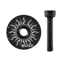 MUQZI-bicicleta Stem Cover, Headset Top Cap, M6x35mm Parafuso