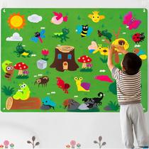 Mural Criativo Montessori Insetos Estímulo Educacional