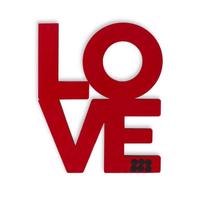 Mural Magnético Love