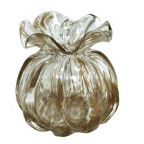 Murano Trouxinha Golden em vidro L12xP12xA12cm cor champanhe - L Hermitage Murano Trouxinha Golden em vidro L12xP12xA12cm cor champanhe - L Hermitage