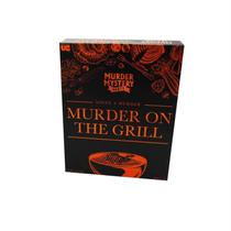 Murder Mystery Party Games - A Murder on the Grill, ofereça seu próprio jantar de churrasco e mistério para 8 jogadores adultos, resolva o caso com pistas da cena do crime, 18 anos ou mais
