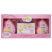 Muriel baby kit sabonete 90g + shampoo 100 ml + condicionador 100 ml menina