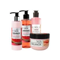 Muriel Skin Óleo Corporal + Hidratante + Sabonete + Esfoliante Melancia