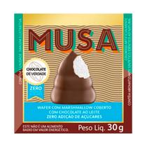 Musa Gold & Ko Ao Leite Zero Açúcar Wafer com Marshmallow 30g Musa Gold & Ko Ao Leite Zero Açúcar Wafer com Marshmallow 30g